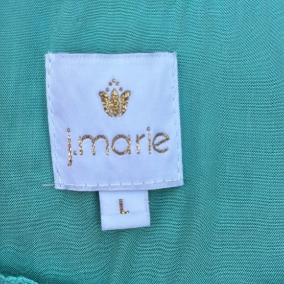 J. Marie embroidered a-line mini dress, size Large - Picture 7 of 8